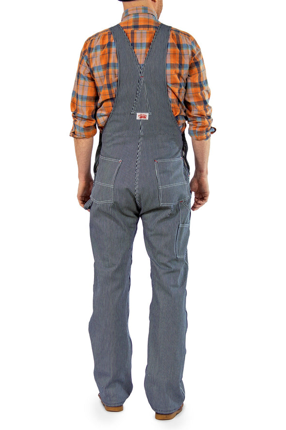 #45 Hickory Stripe Bib Overalls - IRREGULARS