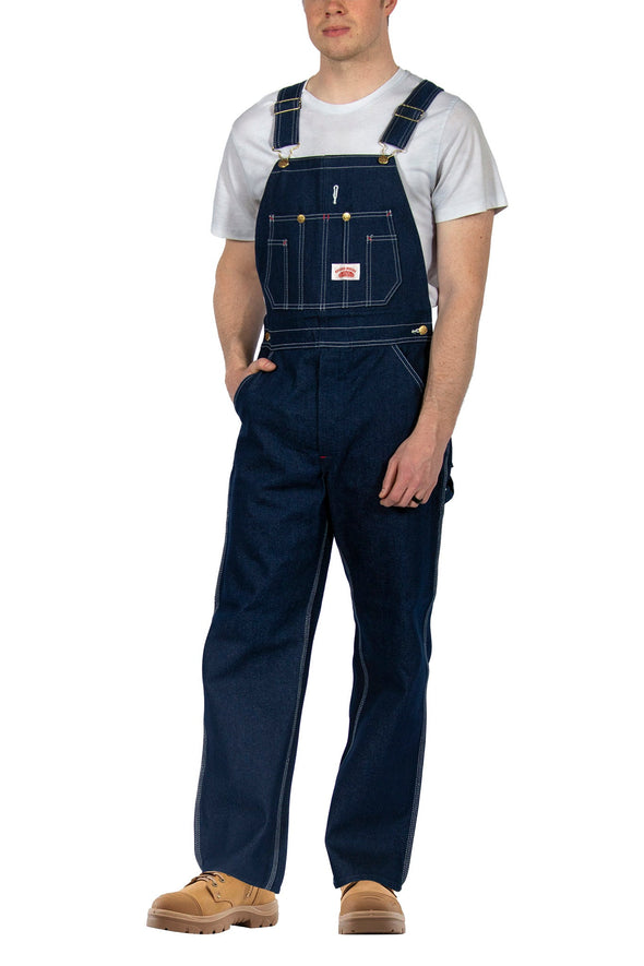 #966/#980 Classic Blue Denim Bib Overalls - IRREGULARS