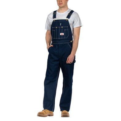 #966/#980 Classic Blue Denim Bib Overalls - IRREGULARS