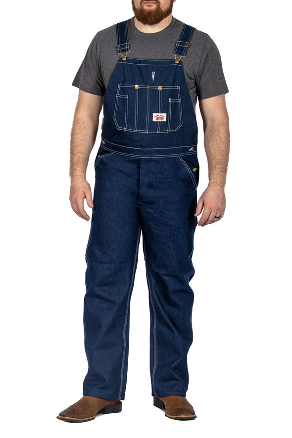 #966/#980 Classic Blue Denim Bib Overalls - IRREGULARS