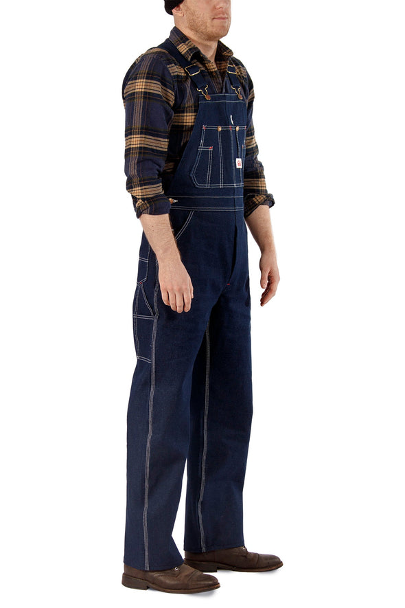 #966/#980 Classic Blue Denim Bib Overalls - IRREGULARS